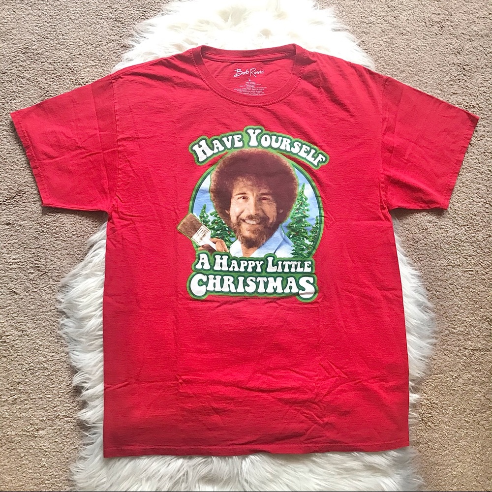🎄Bob Ross Christmas Shirt